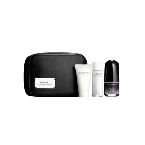 SHISEIDO Men Skincare 3-Piece Set with Pouch