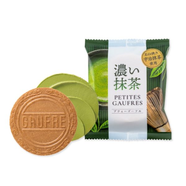 FUGETSUDO Kobe Fugetsudo Limited Edition Matcha Wafer Sandwich Cookies 12 Pieces