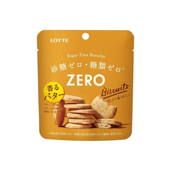 LOTTE Lotte ZERO Sugar-Free Butter Cookies 26g