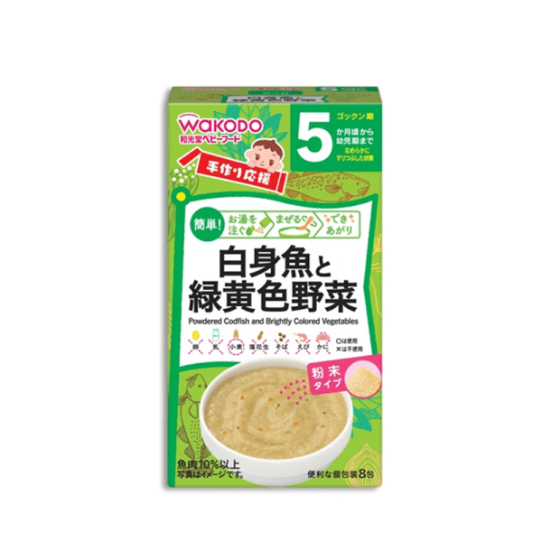 WAKODO Powdered Spinach and Komatsuna (5 months+)