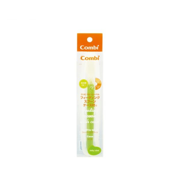 Combi Baby Label Feeding Spoon with Case