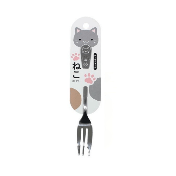 watts Echo Metal stainless steel pastry fork cat palm 1 made in Japan