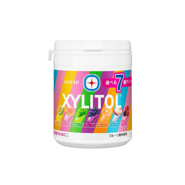 LOTTE Lotte Xylitol Chewing Gum 71 Kinds of Assorted Fruit Flavor 133g
