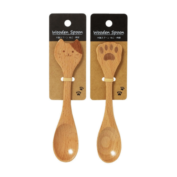 watts Wooden Spoon Wooden Spoon Cat paw/cat face sent randomly