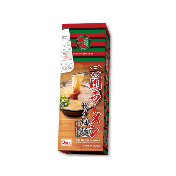 Ichiran Ramen Hakata Sho Noodles Straight Ichiran Special Red Secret with Powder (2 meals)
