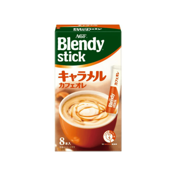 AJINOMOTO AGF Blendy Caramel Cafe Au Lait 10 g x 8 pcs