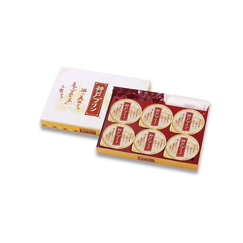 TORAKU Kobe Caramel Pudding Assortment 6 pcs