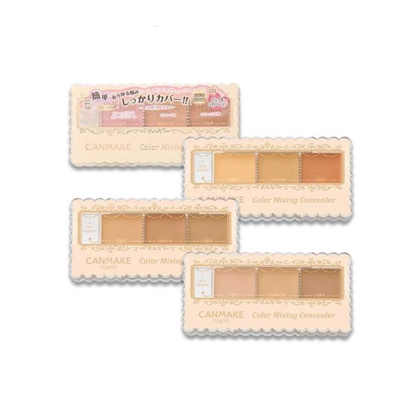 CANMAKE Color Mixing Concealer SPF50/PA++++ 3.9g