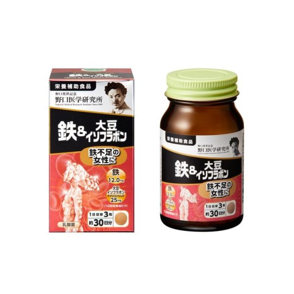 Noguchi Medical Research Institute Iron & Soy Isoflavones 250 x 90pcs