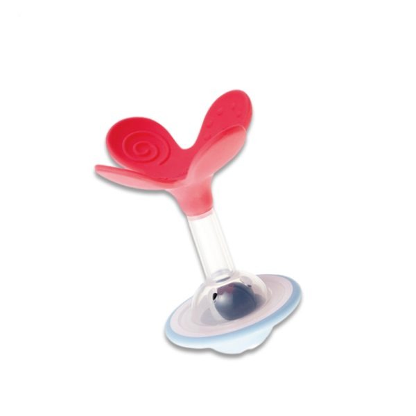 PIGEON Peach Clover Baby Teether (Ages 3 months+)