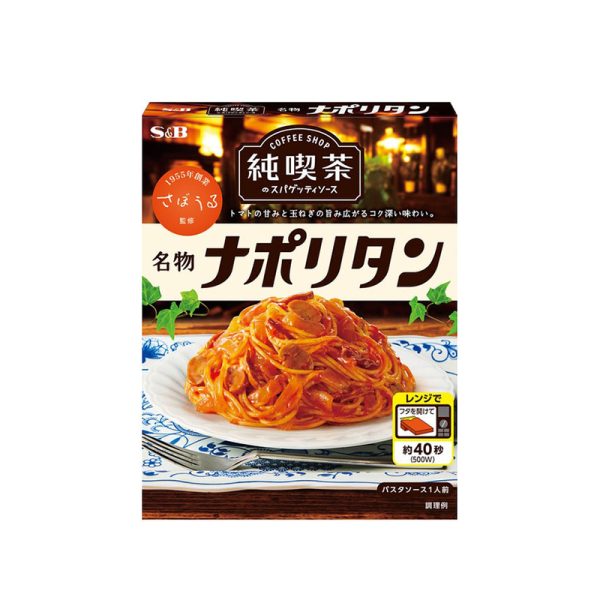 S&BNaples Tomato Flavored Spaghetti Sauce 120g