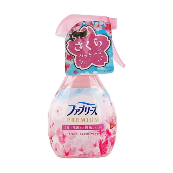 P&G Febreze Cherry Blossom Limited Edition Fabric Fragrance Spray, Cherry Blossom Scent, 370ml