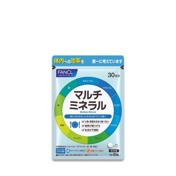 FANCL Multi Mineral Supplement 180 pcs