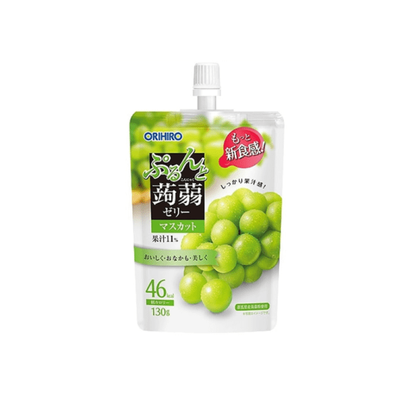 ORIHIRO Purunto 0-Calorie Konjac Jelly (Muscat Jelly) 130 g