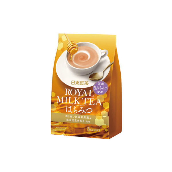 Nitto Black Tea Royal Milk Tea Honey Flavored Instant Drink Powder Afternoon Tea Drink 8 Pack