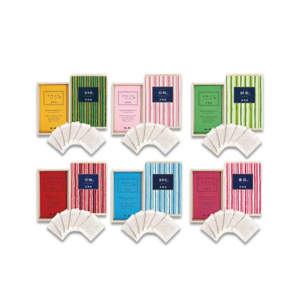 Nippon Kodo Auspicious and Prosperous Portable Scented Teasers 6 pieces Multiple Options Available