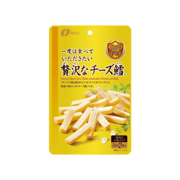 Natori Cheddar Ready-to-Eat Cheese Cod Sticks – 64g, 1 Bag