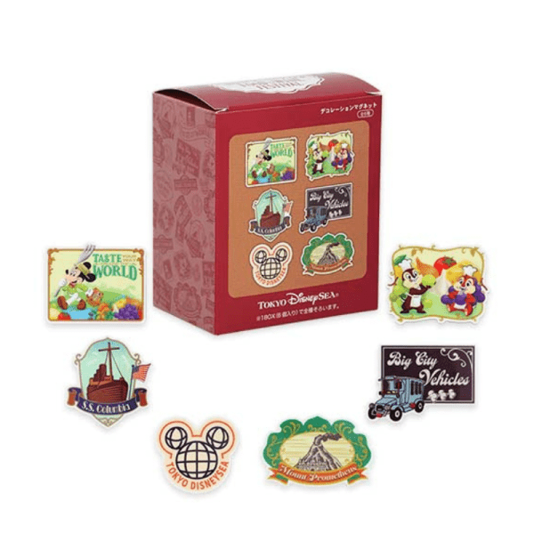 Disney official website 2025 Mickey picnic series magnetic refrigerator magnets are randomly distributed in 6 styles