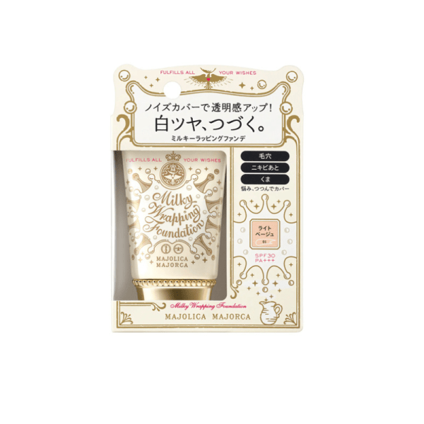 Majolica Milky Wrapping Foundation SPF 30/PA+++ 30 g
