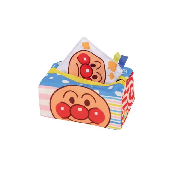 BANDAI Anpanman Toy Tissues for Infants (0+ Months)