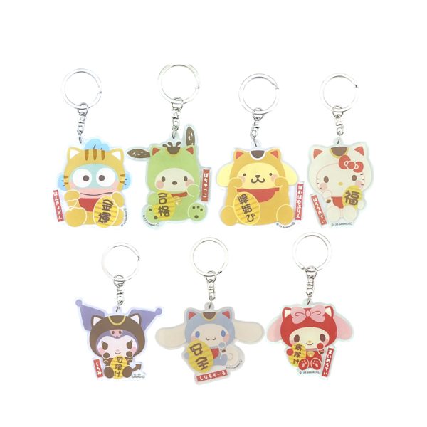 SANRIO Lucky Cat Pendant – Multiple Styles Available