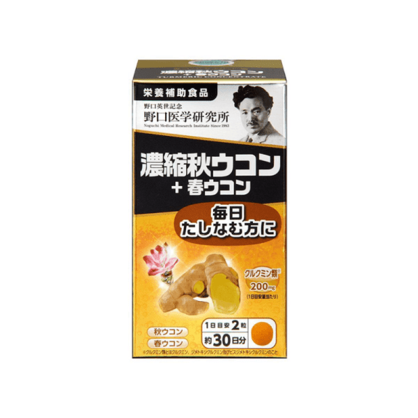 Noguchi Medical Research Institute Concentrated Autumn and Spring Turmeric 430 mg x 60 pcs