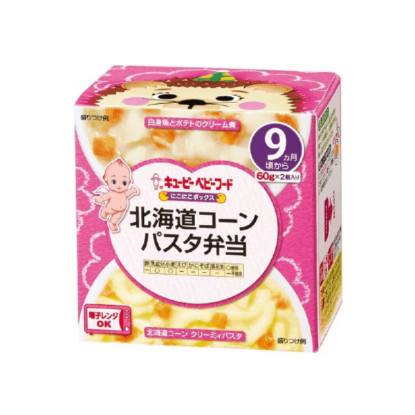 Kewpie Baby Food Hokkaido Corn Pasta 9+ Months 120g