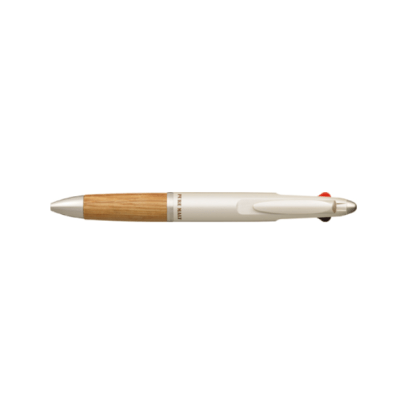 UNI Black and Red Dual-Color Ballpoint Pen, 0.7mm, Dark Brown