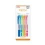 ZEBRA 0.5mm push-button colored gel pen set (5 colors)