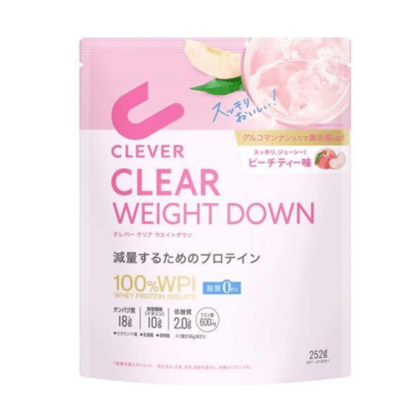 Clever Clear Protein Weight Down Lipid Zero Clever 252g Multiple flavors available