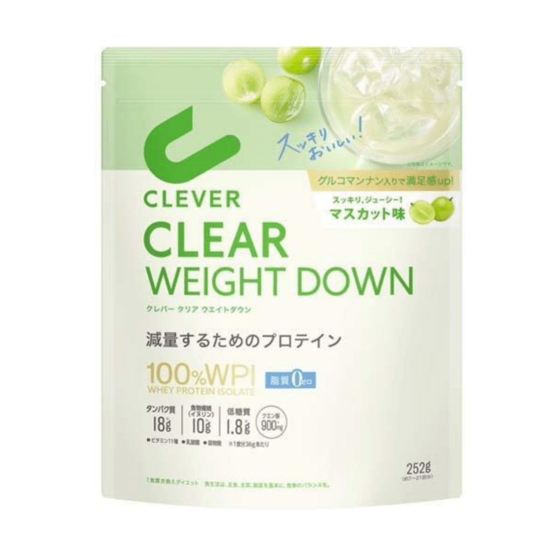 Clever Clear Protein Weight Down Lipid Zero Clever 252g Multiple flavors available – Image 3
