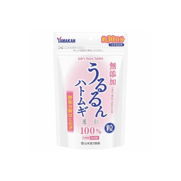 YAMAMOTO KANPO Ururun Pearl Barley Supplements 240 pcs