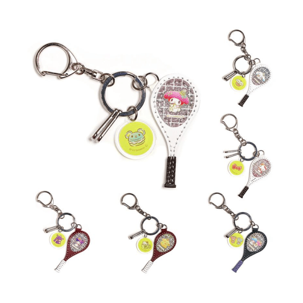 SANRIO tennis racket keychain
