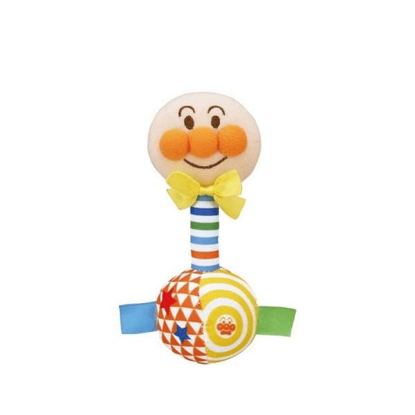 BANDAI Anpanman Easy-grip First Rattle for 0+ Months