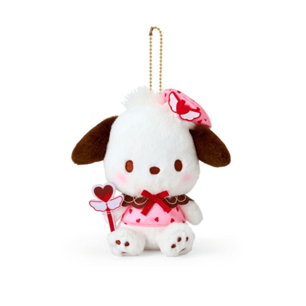 SANRIO Heart-Shaped Fairy Wand Series Plush Keychains – Multiple Styles Available