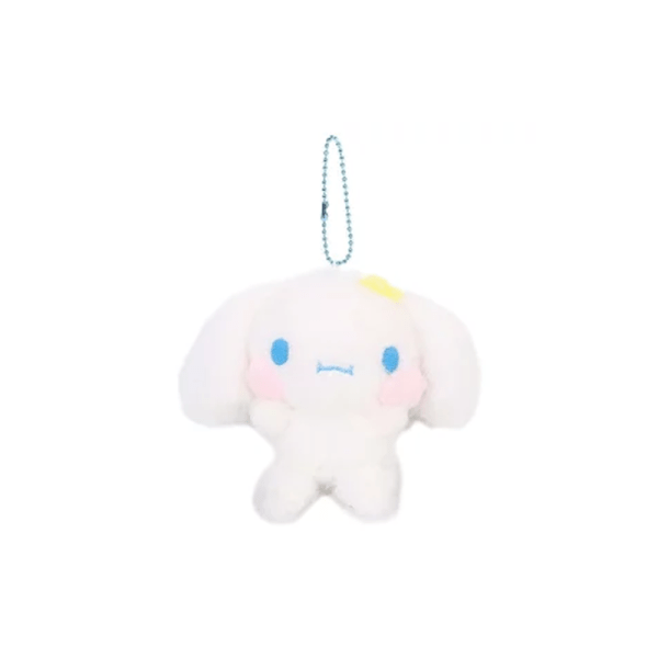 SANRIO adorable plush dog pendant with a cute, chubby face – Cinnamon Dog / Pacifier Cinnamon Dog