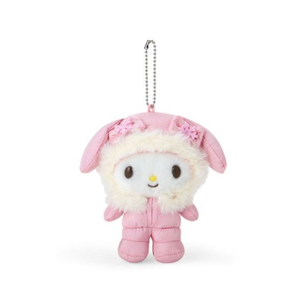 SANRIO Onesie Ski Suit Series Plush Keychains – Multiple Styles Available