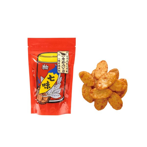 Hachiman-ya Isogoro Shichimi Mustard Seed Rice Crackers, 60g