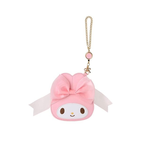 SANRIO 50th Anniversary Limited Edition Peach Pink Sweetheart Series Plush Card Holder – My Melody