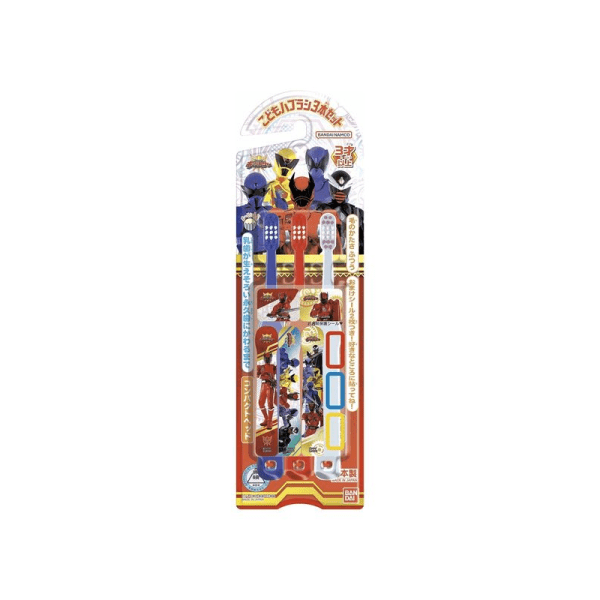 BANDAI King’s Team Children’s Toothbrush 3 Pack