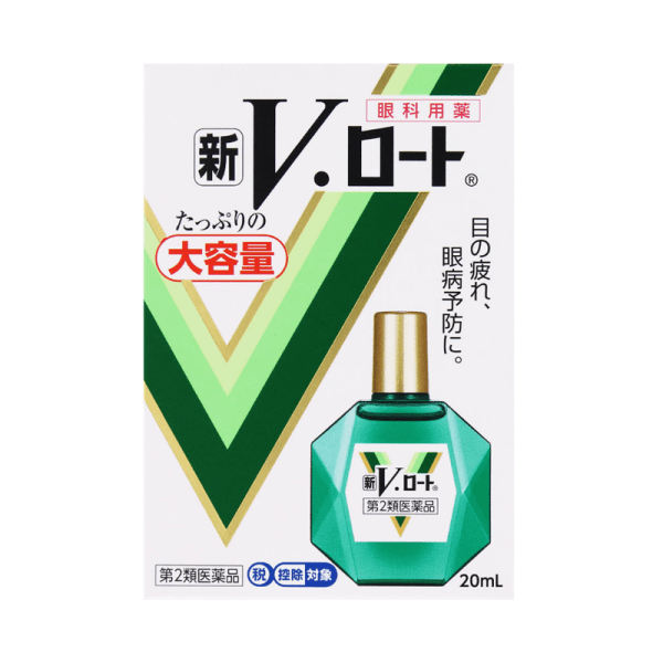 ROHTO New V Series Large Capacity Eye Drops 20ml