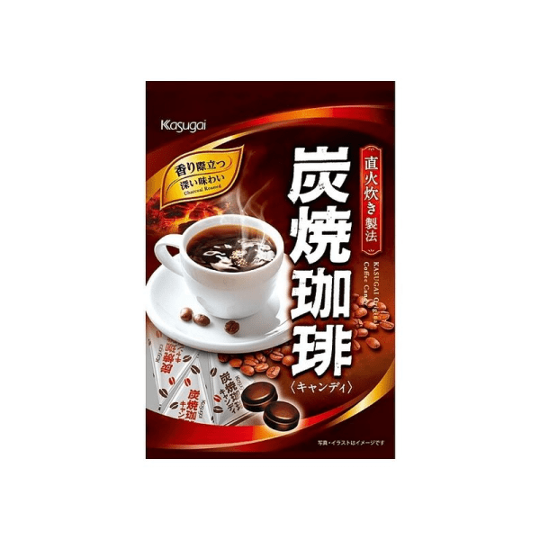 Kasugai Charcoal Roasted Coffee Candy, 100g