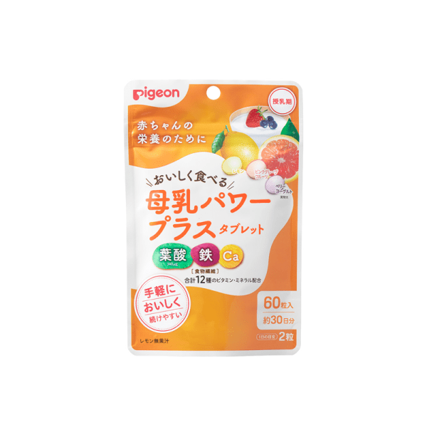 PIGEON Breastmilk Power Plus Tablets 60 Capsules