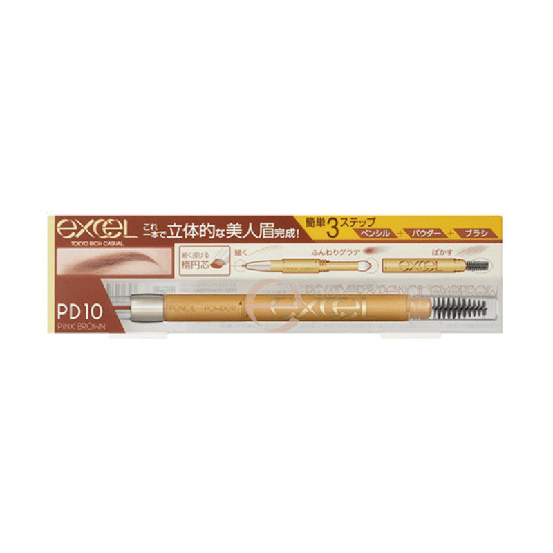 EXCEL Powder & Pencil Eyebrow EX - Image 4