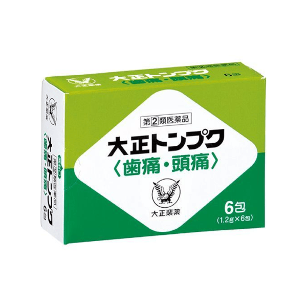 TAISHO Tonpuku Pain Relief Medicine 6 pcs