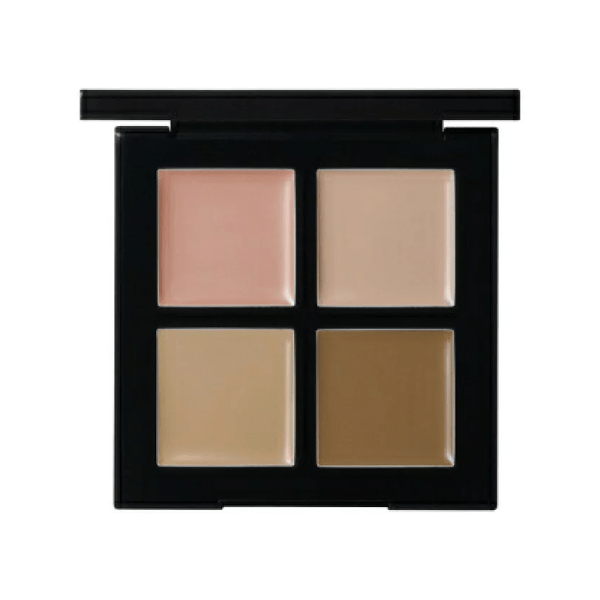 SHU UEMURA Unlimited CCC Quad Concealer/Apricot Pink & Cool Beige 1.5 g each