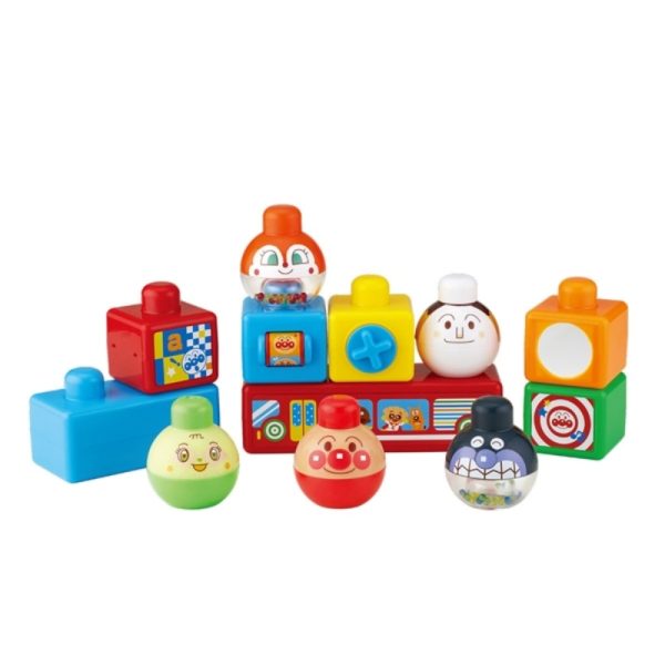 BANDAI Anpanman Building Blocks (Ages 8 months+)