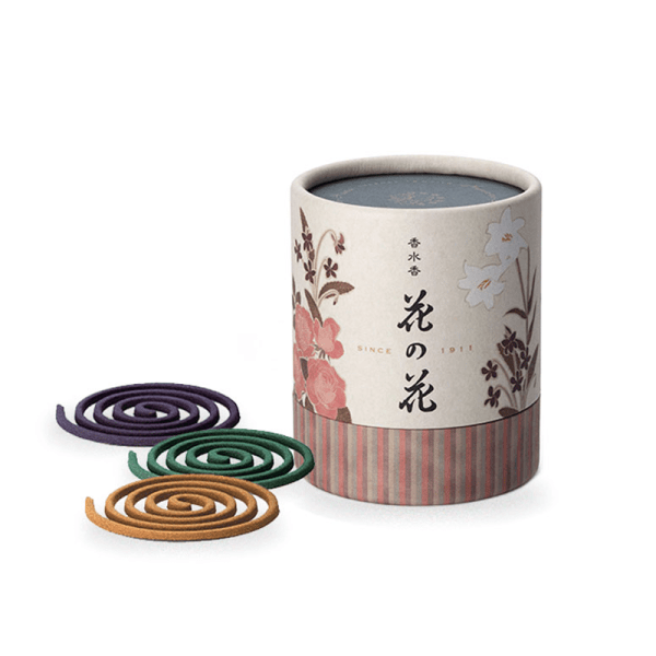 Nippon Kodo Floral Essence with Holder 3 Varieties x 4 Rolls