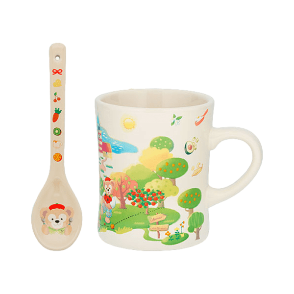 Disney Spring Picnic Series Mug with Spoon [Duffy]]