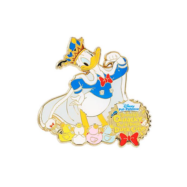 Disney official website 2025 Donald Duck King Series Badge [King of Superstars]]